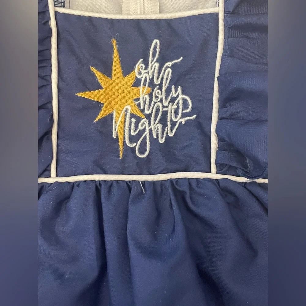 Navy Blue Nativity Dress
